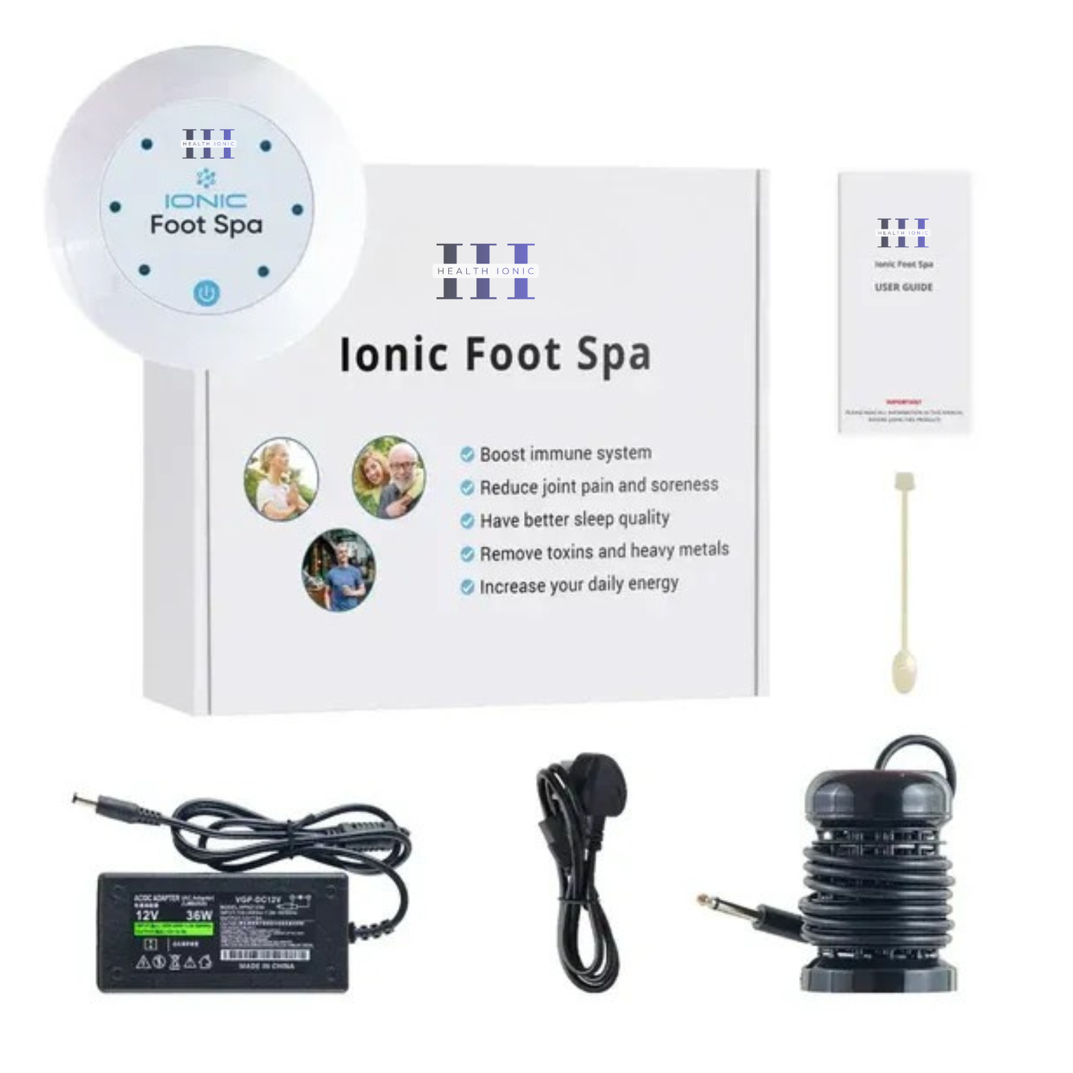 Health Ionic Spa: Foot Spa Iónico Detox en Casa